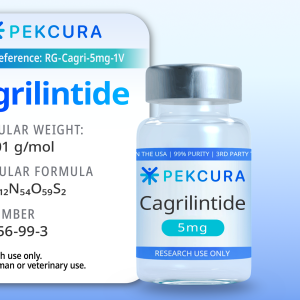 Cagrilintide 5mg research peptide vial with product label