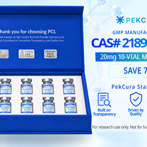 CAS # 218949-48-5 20mg GMP Manufactured research peptide 10 vial multipack with product label