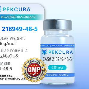 CAS # 218949-48-5 20mg GMP Manufactured research peptide vial with product label